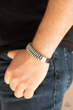 Load image into Gallery viewer, Paparazzi "Trail Time" Black Urban Bracelet Unisex Paparazzi Jewelry
