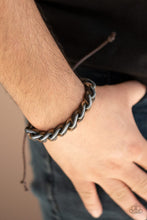 Load image into Gallery viewer, Paparazzi "Grease Monkey" Brown Mens Urban Bracelet Unisex Paparazzi Jewelry
