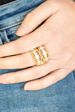 Load image into Gallery viewer, Paparazzi Prismatic Powerhouse - Gold Ring
