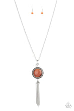 Load image into Gallery viewer, Paparazzi "Serene Serendipity" Orange Necklace &amp; Earring Set Paparazzi Jewelry

