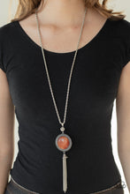 Load image into Gallery viewer, Paparazzi "Serene Serendipity" Orange Necklace &amp; Earring Set Paparazzi Jewelry
