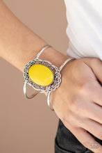 Load image into Gallery viewer, Paparazzi Vibrantly Vibrant - Yellow Bracelet
