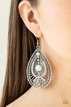 Load image into Gallery viewer, Paparazzi Just Dropping By - White Earrings
