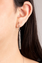 Load image into Gallery viewer, Paparazzi Shapely Silhouettes - Silver Necklace
