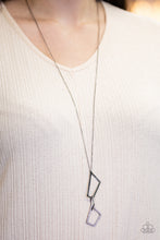 Load image into Gallery viewer, Paparazzi Shapely Silhouettes - Black Necklace
