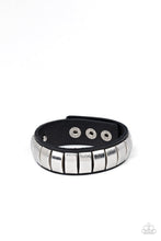 Load image into Gallery viewer, Paparazzi "Moto Mode" Black Urban Bracelet Unisex Paparazzi Jewelry
