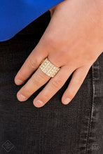 Load image into Gallery viewer, Paparazzi Diamond Drama - Gold Ring
