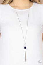 Load image into Gallery viewer, Paparazzi VINTAGE VAULT "Unstoppable Glamour" Purple Necklace &amp; Earring Set Paparazzi Jewelry
