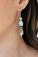 Load image into Gallery viewer, Paparazzi Tropical Tranquility - White Earrings
