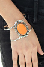 Load image into Gallery viewer, Paparazzi VINTAGE VAULT "Vibrantly Vibrant" Orange Bracelet Paparazzi Jewelry
