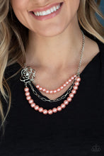 Load image into Gallery viewer, Paparazzi Fabulously Floral - Orange Necklace
