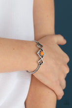 Load image into Gallery viewer, Paparazzi Dainty Deco - Orange Bracelet
