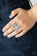 Load image into Gallery viewer, Paparazzi ♥ Flutter Flavor - White ♥  Ring
