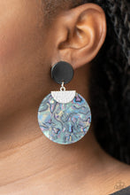 Load image into Gallery viewer, Paparazzi "Really Retro-politan" Silver Post Earrings Paparazzi Jewelry
