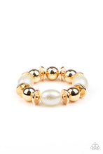 Load image into Gallery viewer, Paparazzi "Big League Luster" Gold Bracelet Paparazzi Jewelry
