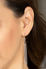 Load image into Gallery viewer, Paparazzi "Dizzying Decor" Silver Necklace &amp; Earring Set Paparazzi Jewelry

