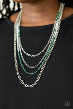 Load image into Gallery viewer, Paparazzi Flickering Lights - Green Necklace
