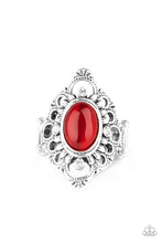 Load image into Gallery viewer, Paparazzi "Elegantly Enchanted" Red Ring Paparazzi Jewelry
