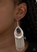 Load image into Gallery viewer, Paparazzi Scattered Storms - Black Earrings
