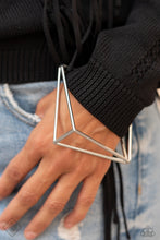 Load image into Gallery viewer, Paparazzi "In Another Dimension" FASHION FIX Silver Bracelet Paparazzi Jewelry
