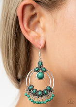Load image into Gallery viewer, Paparazzi Palm Breeze - Green Earrings
