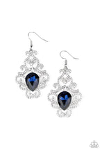 Load image into Gallery viewer, Paparazzi "Happily Ever AFTERGLOW" Blue Earrings Paparazzi Jewelry
