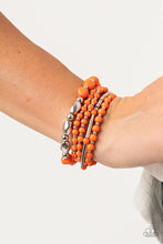 Load image into Gallery viewer, Vibrantly Vintage - Orange - Paparazzi Bracelet Image
