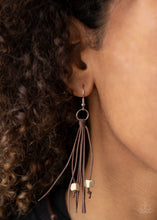 Load image into Gallery viewer, Paparazzi Macrame Majesty - Brown Necklace
