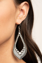Load image into Gallery viewer, Paparazzi Essential Minerals - White Earrings
