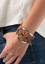 Load image into Gallery viewer, Paparazzi Macrame Mode - Brown Bracelet
