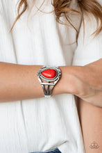 Load image into Gallery viewer, Paparazzi Sage Brush Beauty - Red Bracelet

