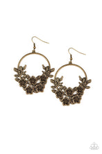 Load image into Gallery viewer, Paparazzi "Eden Essence" Brass Earrings Paparazzi Jewelry
