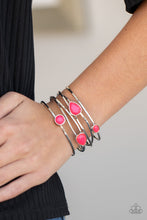 Load image into Gallery viewer, Paparazzi Fashion Frenzy - Pink Bracelet
