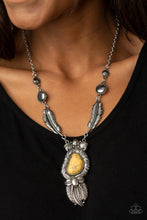 Load image into Gallery viewer, Paparazzi Ruler of The Roost - Yellow Necklace
