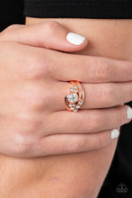 Load image into Gallery viewer, Paparazzi "Glow a Fuse" Copper Ring Paparazzi Jewelry
