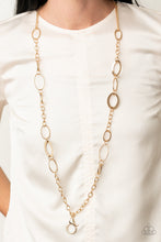 Load image into Gallery viewer, Paparazzi Casually Connected - Gold Lanyard
