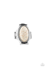 Load image into Gallery viewer, Paparazzi "Desert Healer" White Ring Paparazzi Jewelry

