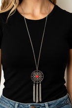 Load image into Gallery viewer, Paparazzi Chasing Dreams - Red Necklace
