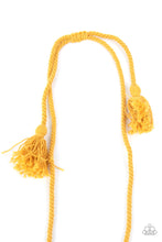 Load image into Gallery viewer, Paparazzi Look At MACRAME Now - Yellow Necklace
