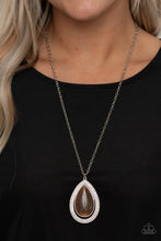 Load image into Gallery viewer, Paparazzi You Dropped This - Brown  Necklace
