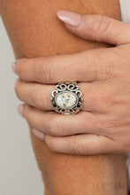 Load image into Gallery viewer, Paparazzi "Straight to the Pop" White Ring Paparazzi Jewelry
