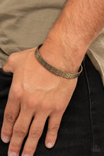 Load image into Gallery viewer, Paparazzi "Mind Games" Brass Mens Bracelet Unisex Paparazzi Jewelry
