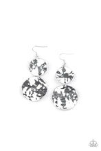 Load image into Gallery viewer, Paparazzi "HARDWARE Headed" Silver Earrings Paparazzi Jewelry
