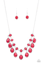 Load image into Gallery viewer, Paparazzi "Lady Of The POWERHOUSE" Red Necklace &amp; Earring Set Paparazzi Jewelry
