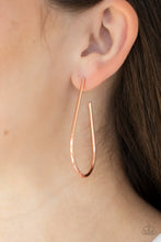 Load image into Gallery viewer, Paparazzi City Curves - Copper Earrings

