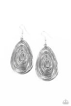 Load image into Gallery viewer, Paparazzi "Rural Ripples" Silver Earrings Paparazzi Jewelry
