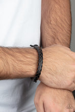 Load image into Gallery viewer, Paparazzi Homespun Comfort - Black Bracelet
