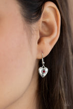 Load image into Gallery viewer, Paparazzi ♥ Lovely Lockets - Red ♥  Necklace
