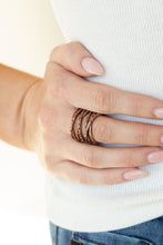 Load image into Gallery viewer, Paparazzi Switching Gears - Copper Ring
