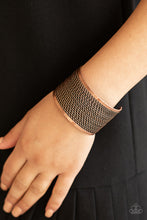 Load image into Gallery viewer, Paparazzi "Stacked Sensation" Copper Bracelet Paparazzi Jewelry
